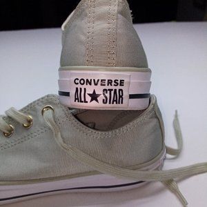 Converse Mens Chuck Taylor All Star Shoreline Sneakers in tan, Size 9 US